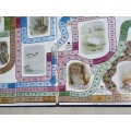 VINTAGE PETER RABBIT`S RACE GAME (BOARD ONLY)
