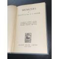MEMOIRS OF SENATOR THE HON. G.G. MUNIK COVERING EIGHTY YEARS OF THRILLING SA HISTORY, POLITICS, WAR