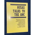 NUSAS TALKS TO THE ANC