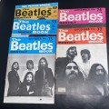 THE BEATLES MONTHLY BOOKS NO. 47, 53, 75, 76, 77