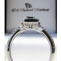**SPECIAL DEAL [R28083]** ROUND / PRINCESS CUT [0.400ct] DIAMOND RING [WHITE GOLD] - BUY SAFE