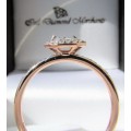 *ONCE-OFF PIECE [R28542]* MARQUISE/ROUND CUT [SI2] DIAMOND [0.300ct] RING [18KT ROSE GOLD] -BUY SAFE