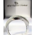 **ONCE-OFF [R53385]** HIGH QUALITY [1.250ct] DIAMOND BAND [4.836g] WHITE GOLD - BUY SAFE