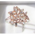 **SHOWROOM QUALITY [R48651]** NATURAL PINK DIAMOND [0.600ct] RING [18KT WHITE/ROSE GOLD] - BUY SAFE