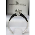 **BARGAIN BUY [R52764]** OUR FAMOUS 1CT DIAMOND SOLITAIRE RING [1.502ct] WHITE GOLD - BUY SAFE