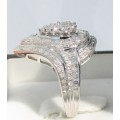 **MASSIVE DEAL [R74327]** PEAR SHAPE DESIGN [1.750ct] DIAMOND RING [WHITE GOLD] - BUY SAFE