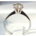 **CERTIFIED 1.5CT DEAL | R89654** ROUND CUT |1.515ct| DIAMOND SOLITAIRE | 18KT WHITE GOLD - BUY SAFE
