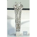 **HUGE DEAL | R62547** HALO DESIGN | ROUND CUT | 1.00ct | DIAMOND RING | WHITE GOLD - BUY SAFE