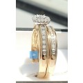 **SUPER OFFER | R27852** BRIDAL TWINSET | 0.250ct | DIAMOND RINGS | YELLOW GOLD - BUY SAFE