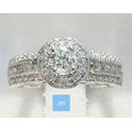 **HUGE DEAL | R71854** OCTAGON DESIGN | ROUND CUT | 1.350ct | DIAMOND RING | WHITE GOLD - BUY SAFE