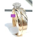 **SUPER SPECIAL | R29874** BRIDAL TWINSET | 0.350ct | DIAMOND RINGS | YELLOW GOLD - BUY SAFE