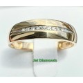 **EXCLUSIVE DEAL | R17257** GENTS DIAMOND RING | 0.100ct | ROUND CUTS | YELLOW GOLD -  BUY SAFE