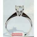 **BARGAIN BUY** OUR FAMOUS 1CT DIAMOND SOLITAIRE | 1.060ct | RING | 18KT WHITE GOLD - BUY SAFE