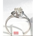**BARGAIN BUY** ROUND CUT | 0.600ct | DIAMOND SOLITAIRE RING | WHITE GOLD - BUY SAFE