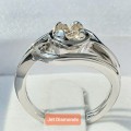 **BARGAIN BUY** ROUND CUT | 0.420ct | DIAMOND SOLITAIRE RING | WHITE GOLD - BUY SAFE