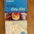 Frommer`s Day to Day guides to Paris, Venice and Rome.