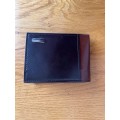 Humers brown artificial leather wallet