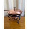 Vintage Copperware Chafing dish