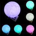 7 Colors Touch 3D Moon Lamp