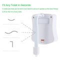 Smart Bathroom Toilet Night Light LED Body Motion Activated On/Off Seat Sensor Lamp 8 Color PIR