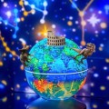 Glow In The Dark Globe Projection Light For Kids