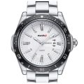 Men`s Watch Stainless Steel Silver, Nary with Quartz Movement, Waterproof, Every Day Use