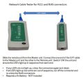RJ45 Network LAN Combo Network Cable Crimper and Test Kit complete for DIY