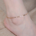 Stunning Gold Figaro ankle bracelet