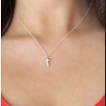 Gorgeous cross pendant and chain