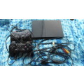 Sony Playstation 2, with 2 controllers