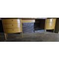 Massive Luxurious Double Stool Dressing Table Set (with 2 upholstered chairs)
