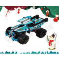 Assemble Buliding Block Pullback Racing Car Model Educational Toy Boys&Girls(142pcs)