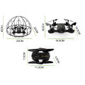 smart folding anti-collision drone toy 6axis Gyro mobile APP remote control 720Pwifi camera