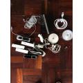 Wii console (Modified), all cabling, 4 controllers, 3 nunchucks and over 30 Games