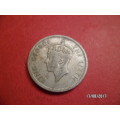 RARE SOUTHERN RHODESIA 1948 TWO SHILLINGS COIN