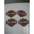 Original Motor Harley Davidson Cycles Embroidered Patches R120 each