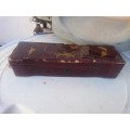 antique 1930s jewelry box.not best condition