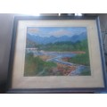 5 july 1950 framed painting