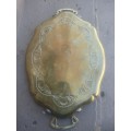STUNNING VINTAGE TRAY STAMPED ``MADE IN ENGLAND J.SandS SOLID BRASS``NED GOOD