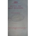 RARE 1940 WW2 BOOK ON `NOTES OF MAP READING`
