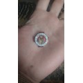 VINTAGE SWANSEA and DISTRICT RUGBY SUPPORTERS CLUB - ENAMEL PIN BADGE