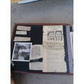 WW2 Egypt photo album of Sgt. Turley and Christine. G. Robertson With marriage photos