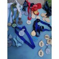 Huge collection of military sport related medals