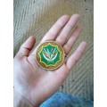 South african military sport medallion
