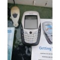 NOKIA 6600 NHL-10 GSM Symbian mobile phone, with charger, manual, ear piece and cd
