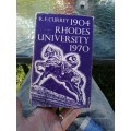 RHODES UNIVERSITY - RF Currey