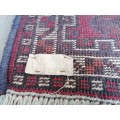 Persian, commercial Shiraz market rug Size is 1.48m x 1.05m