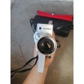 Vintage hanimex video camera, not tested. Don`t know how to operate it. Sold as is