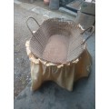 Antique baby basket on stand. Some damage. Collection in Robertson western cape