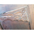 Vintage solid wood frame with carvings 90cm x 80cm